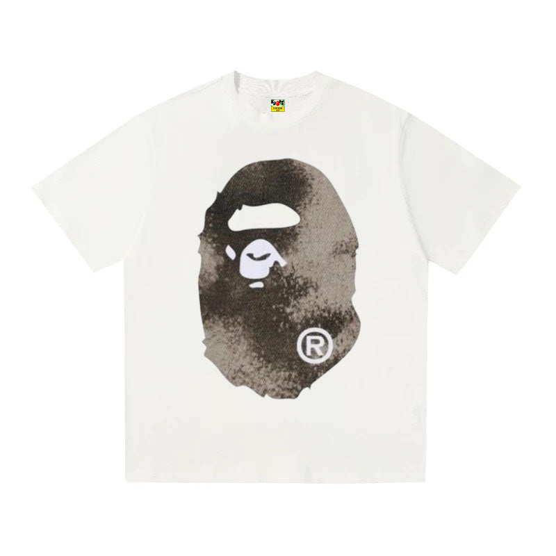 A BATHING APE Kaos Logo Seri Huruf, Unisex '"COD '"  AP-208
