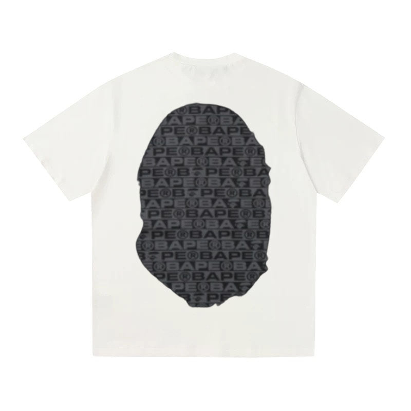 A BATHING APE Kaos Logo Seri Huruf, Unisex '"COD '"  AP-210