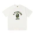 A BATHING APE Kaos Logo Seri Huruf, Unisex '"COD '"  AP-203