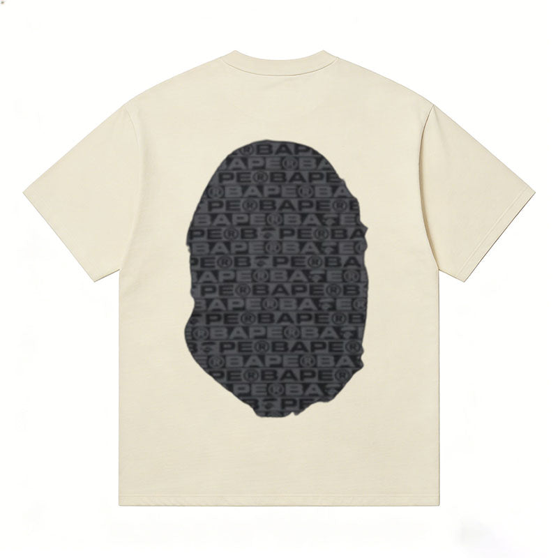 A BATHING APE Kaos Logo Seri Huruf, Unisex '"COD '"  AP-210