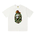 A BATHING APE Kaos Logo Seri Huruf, Unisex '"COD '"  AP-206